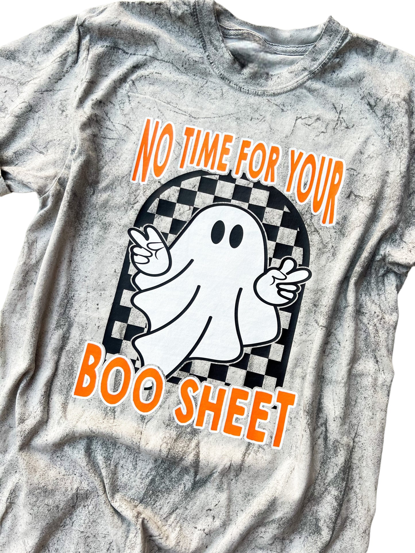 No time for your boo sheet