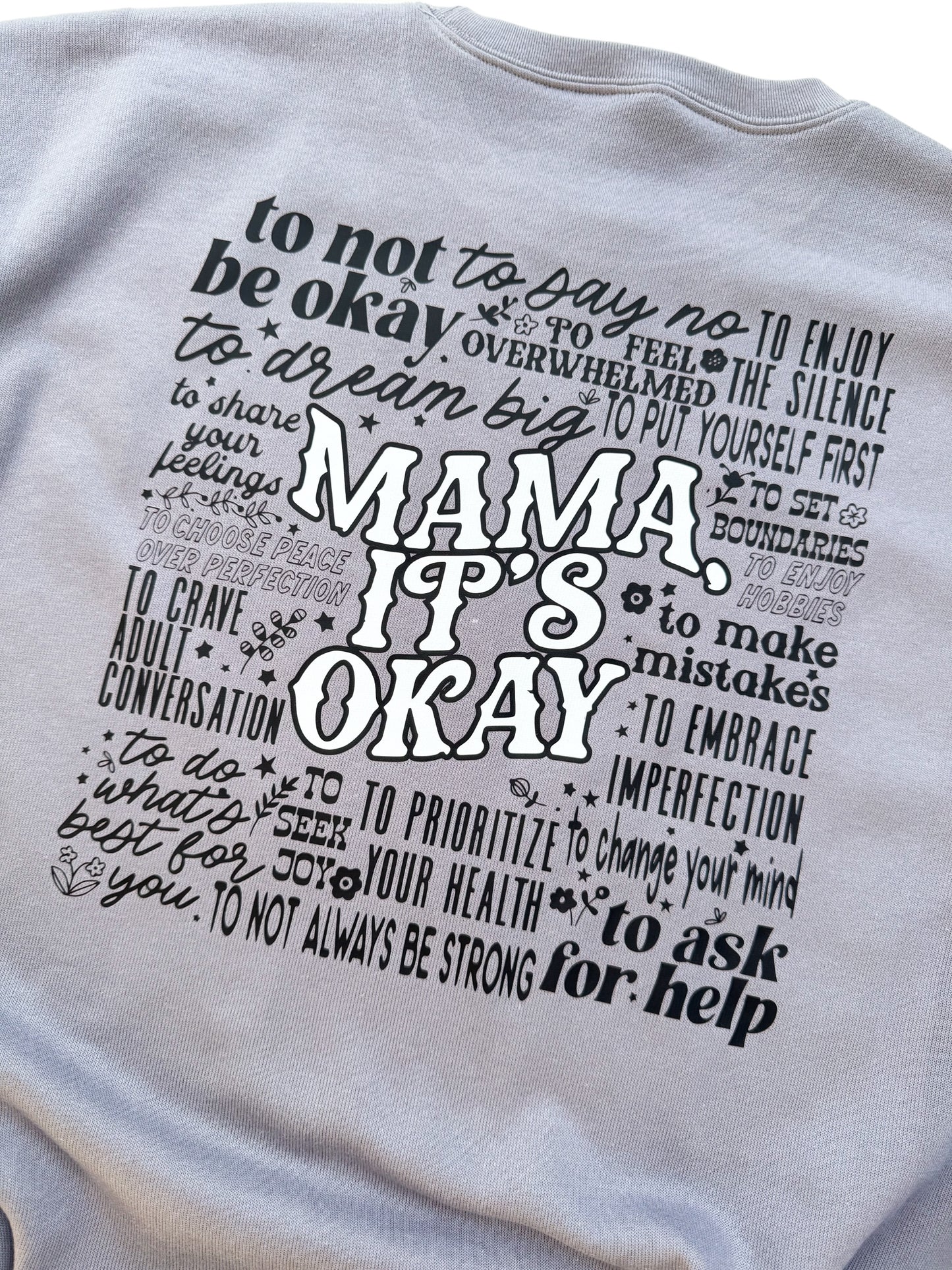 Mama, it's okay