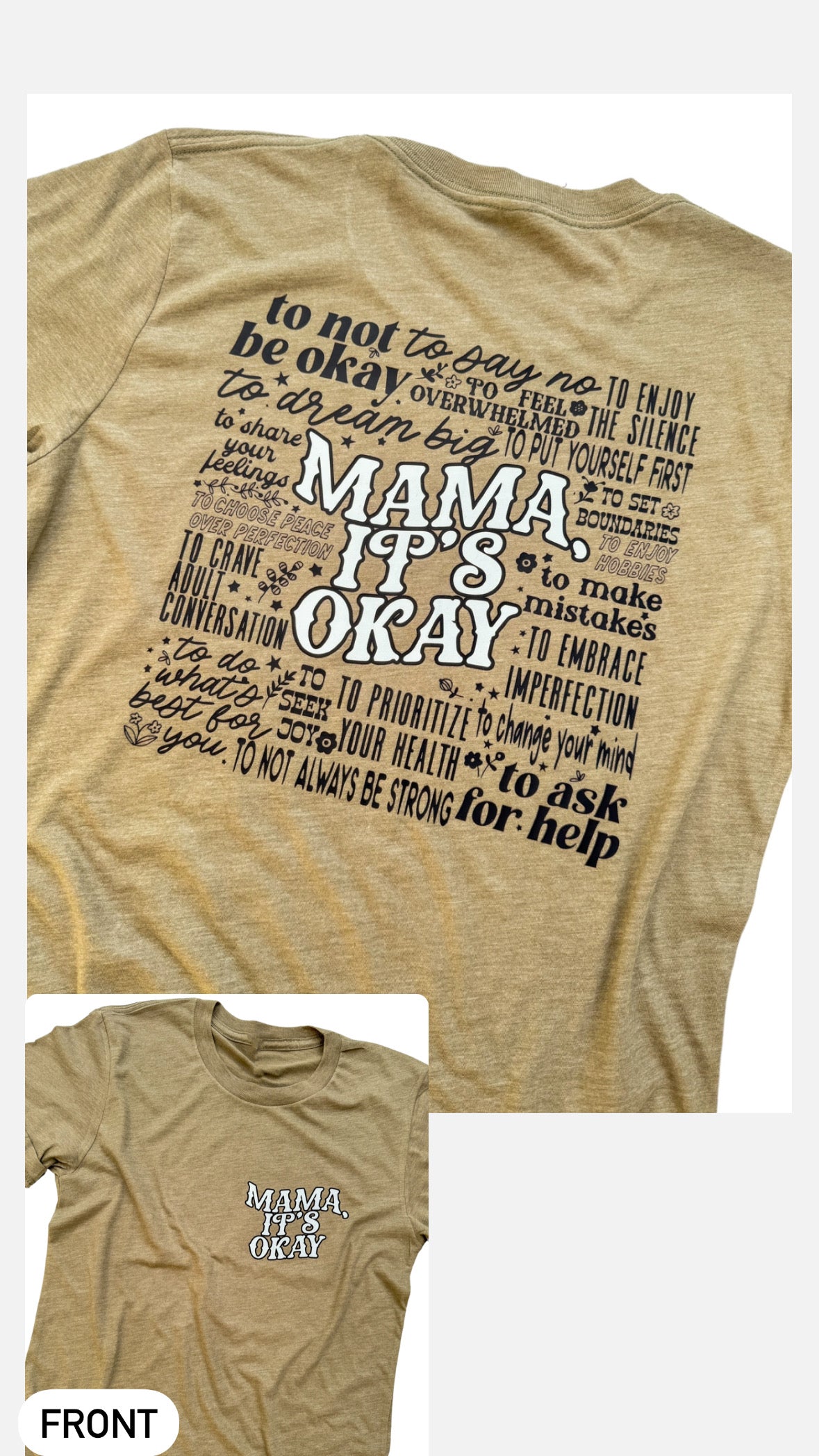 Mama, it's okay