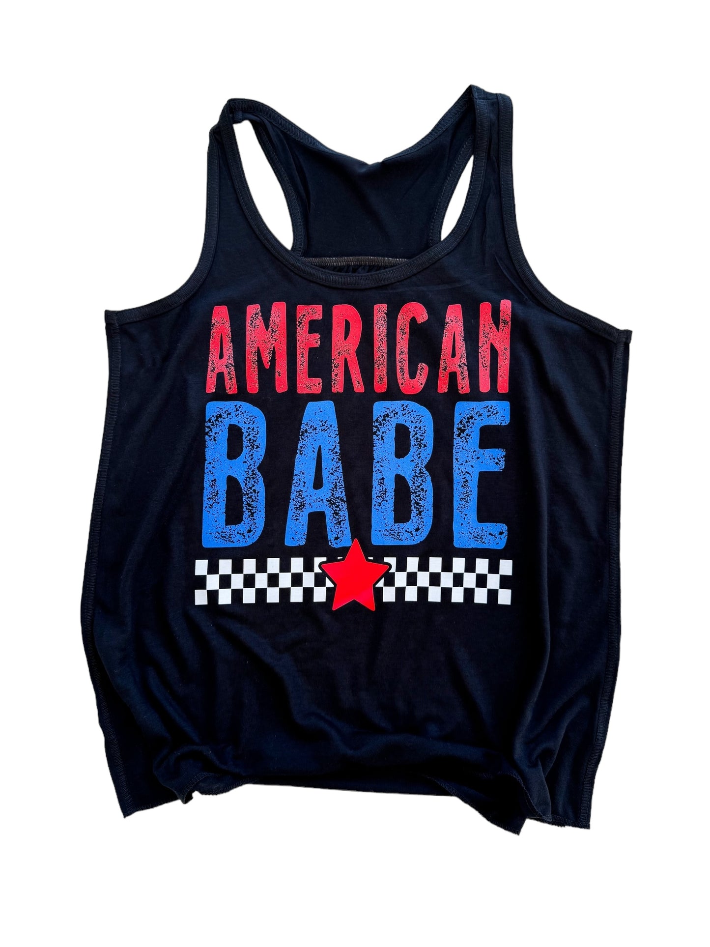 Checkered American BABE / DUDE