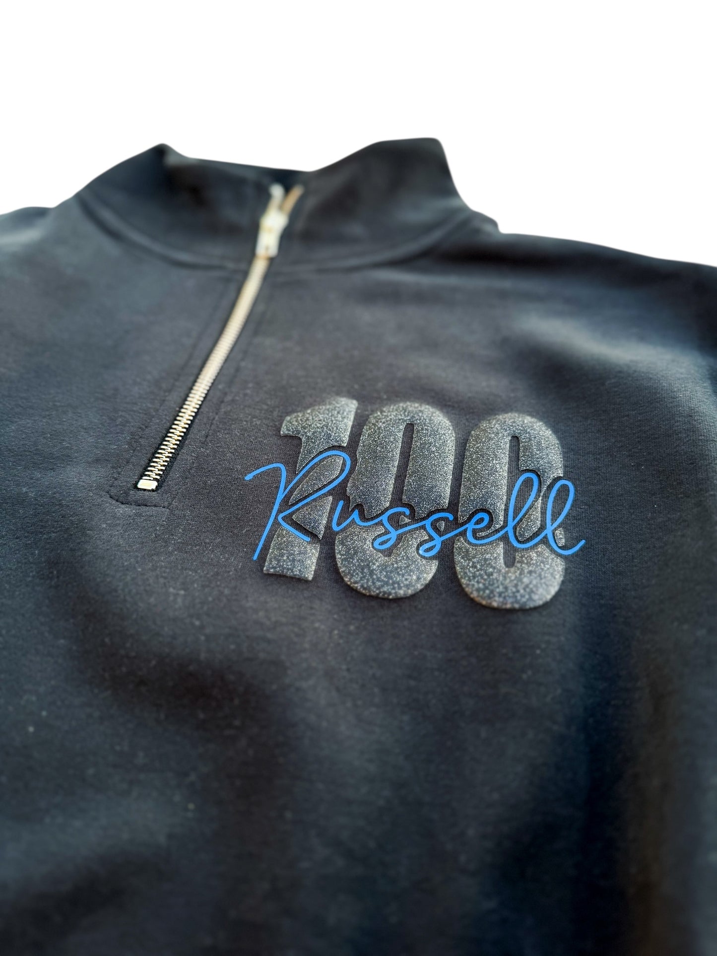 The Name Behind the Number- Leo Badge Glitter