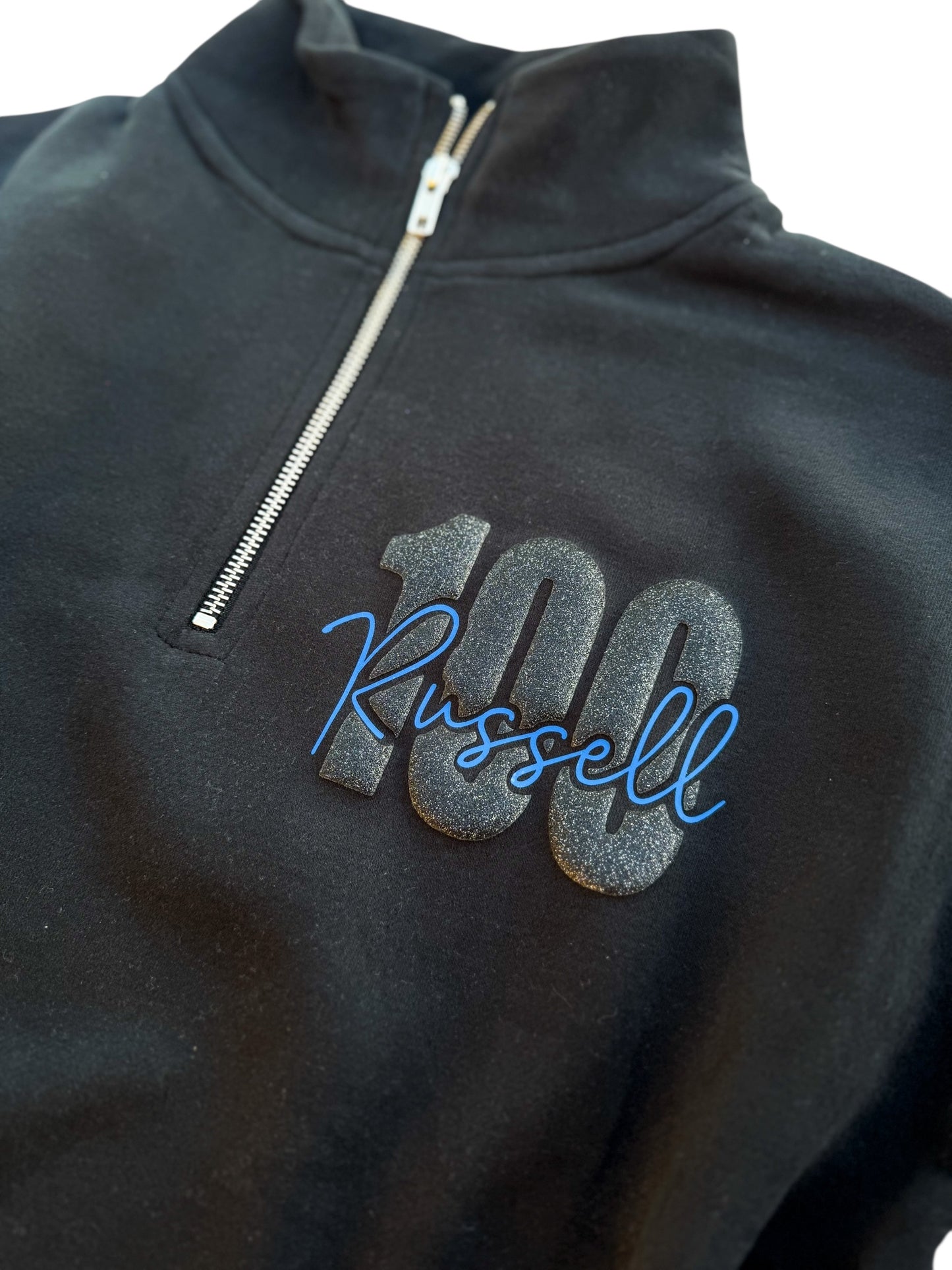The Name Behind the Number- Leo Badge Glitter