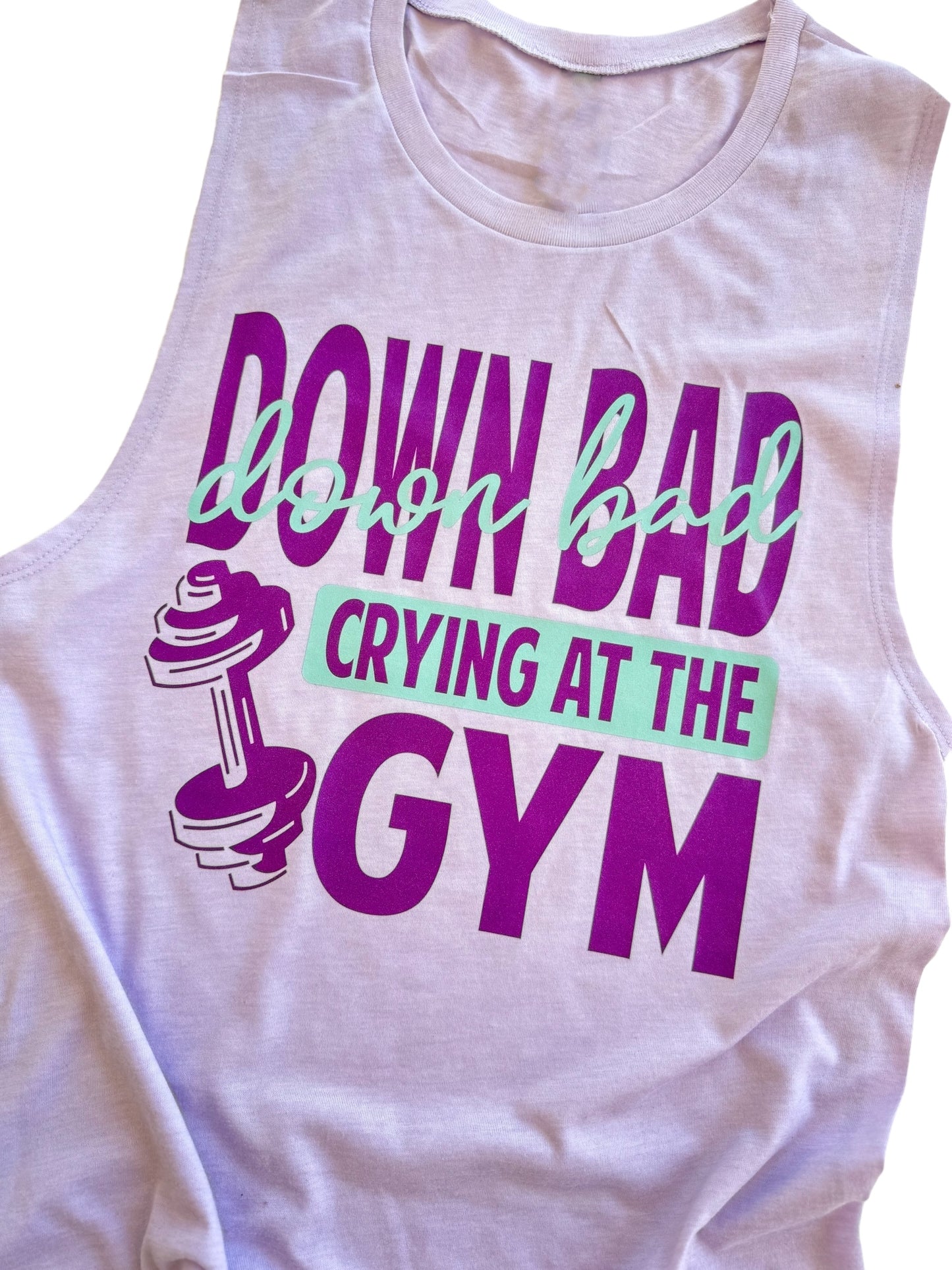 Down Bad Crying at the Gym