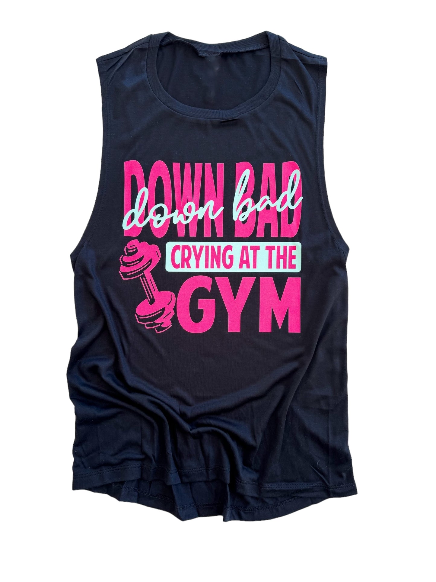 Down Bad Crying at the Gym