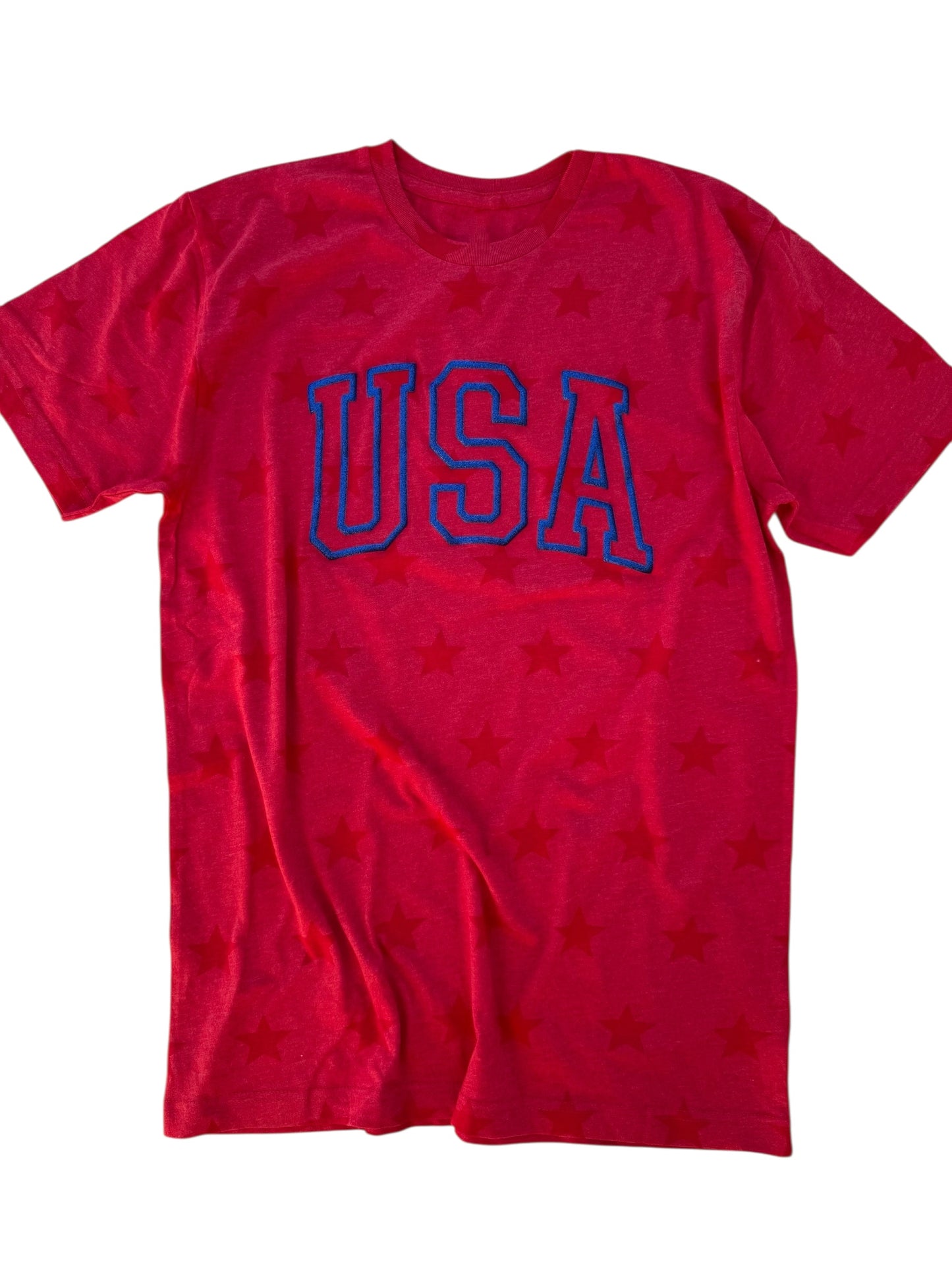 USA - Stars - GLITTER PUFF