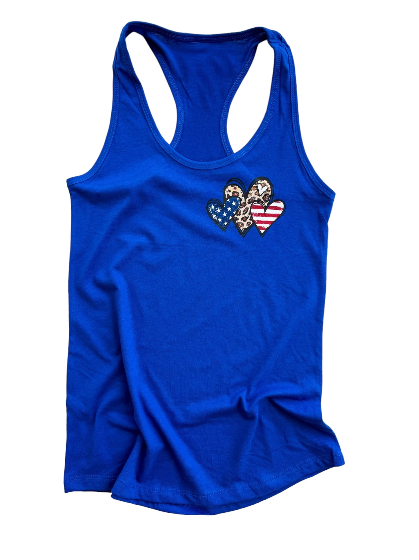 American Flag Hearts