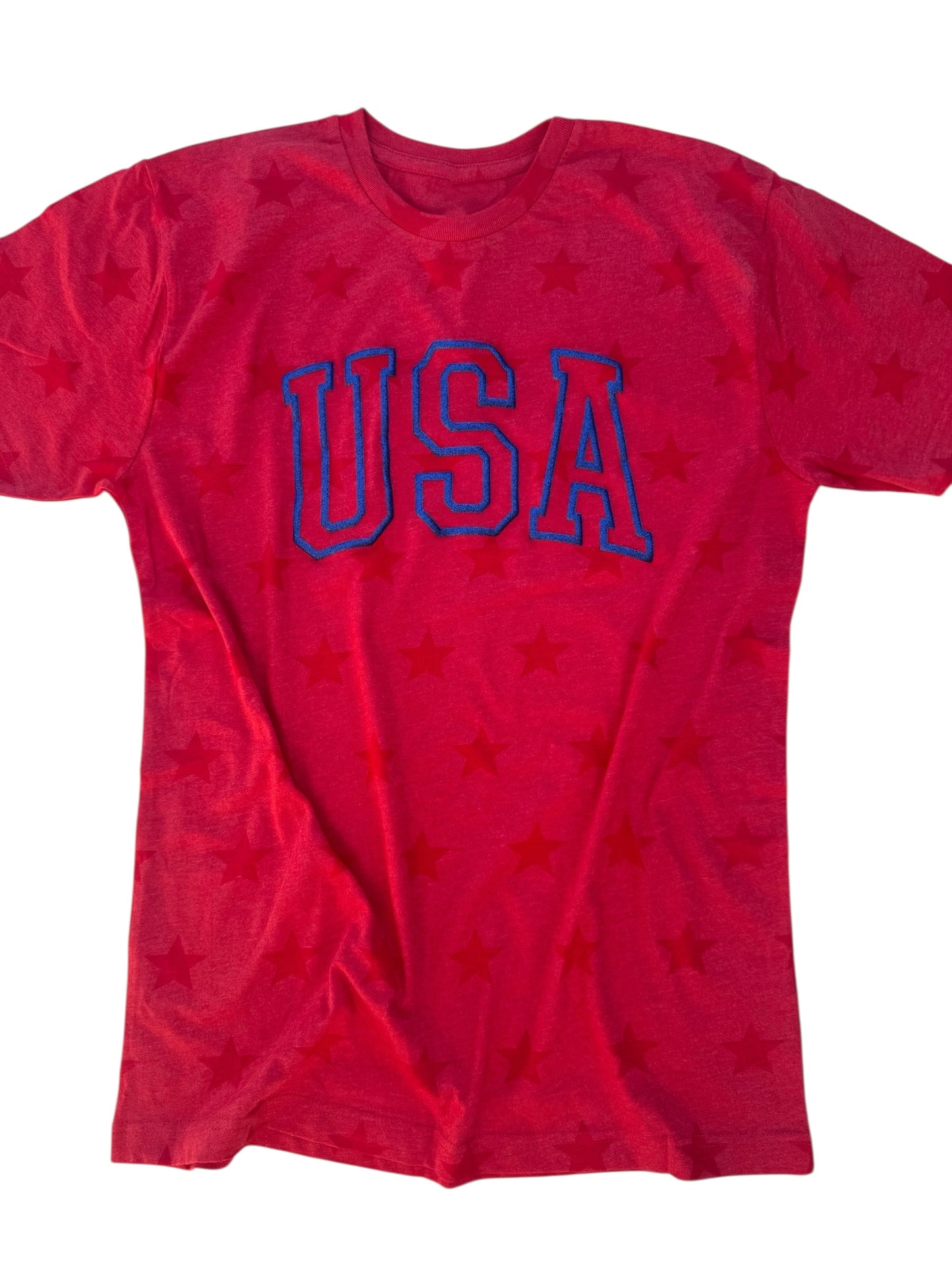 USA - Stars - GLITTER PUFF