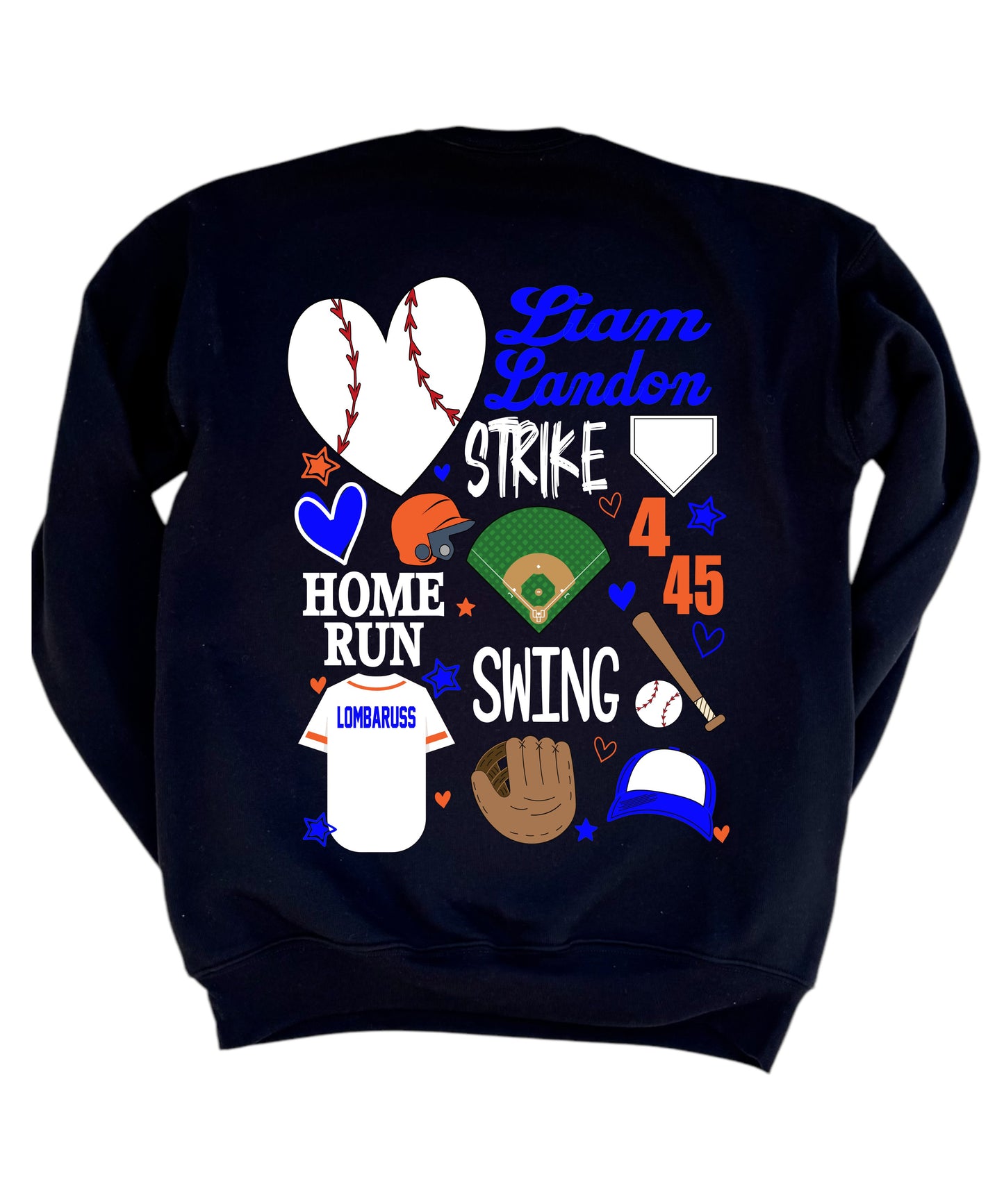 BASEBALL DOODLE - CUSTOMIZABLE