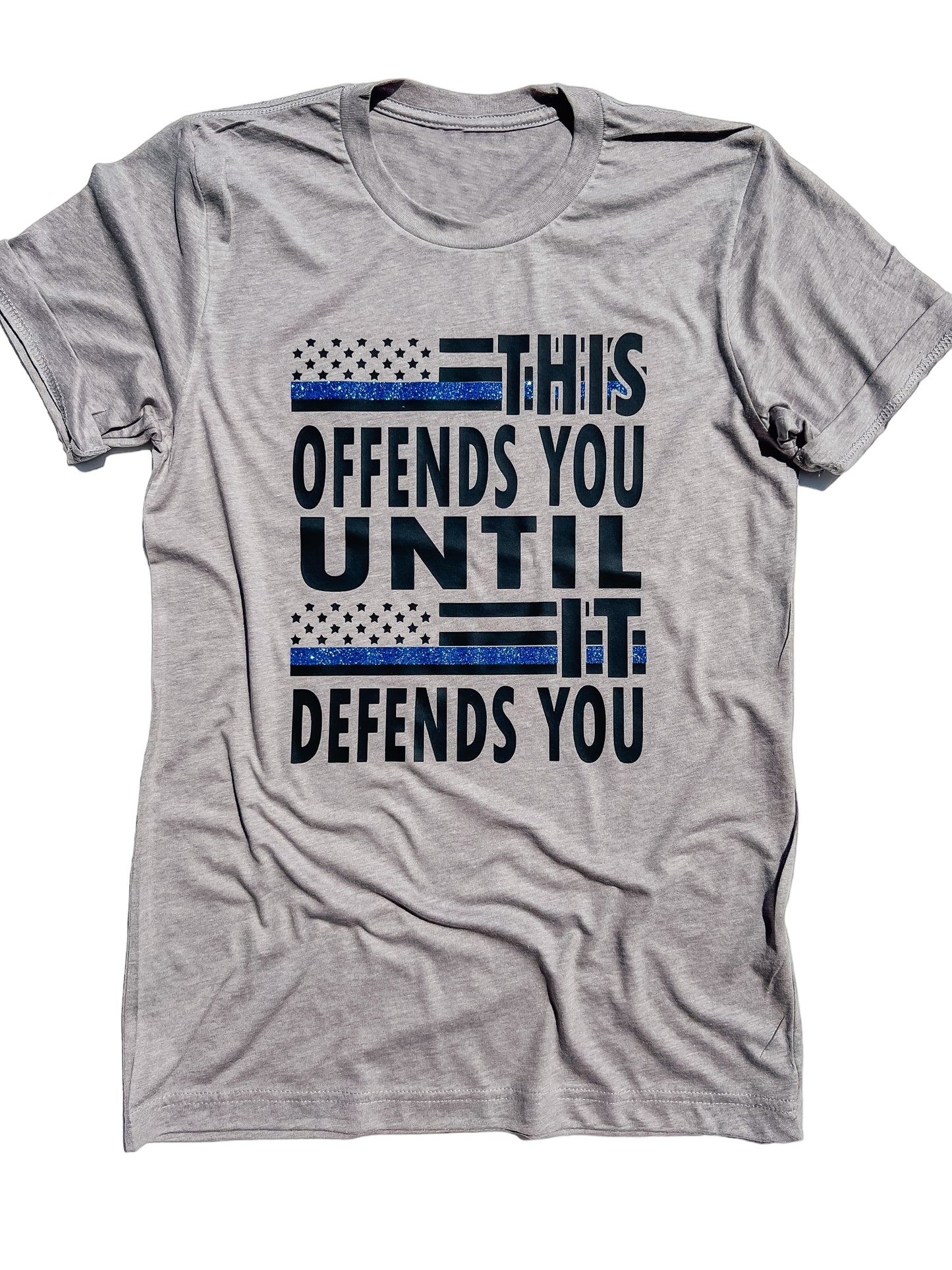 This offends you until it defends you