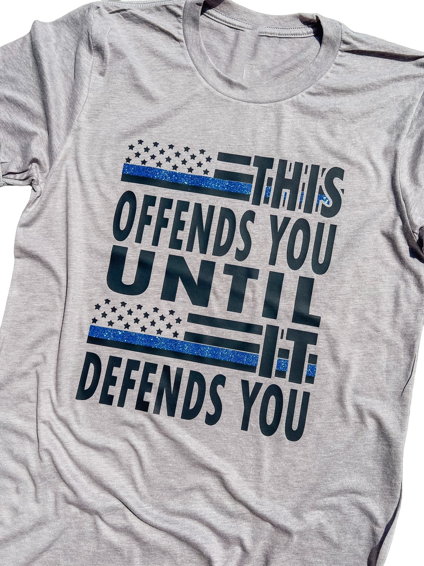 This offends you until it defends you