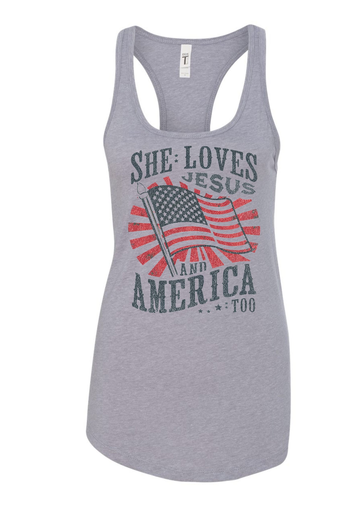 She loves Jesus and America too