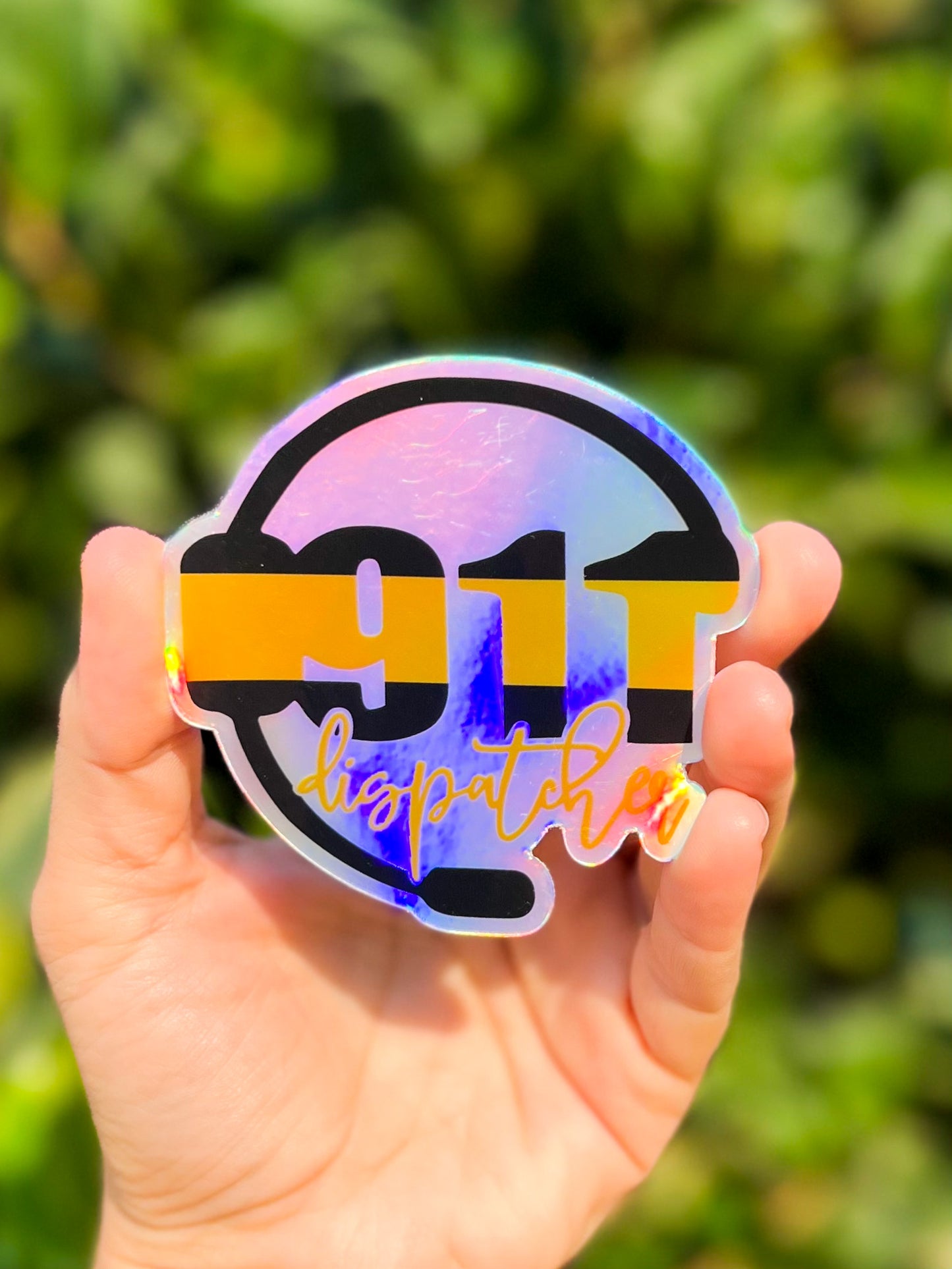 911 Dispatcher- STICKER