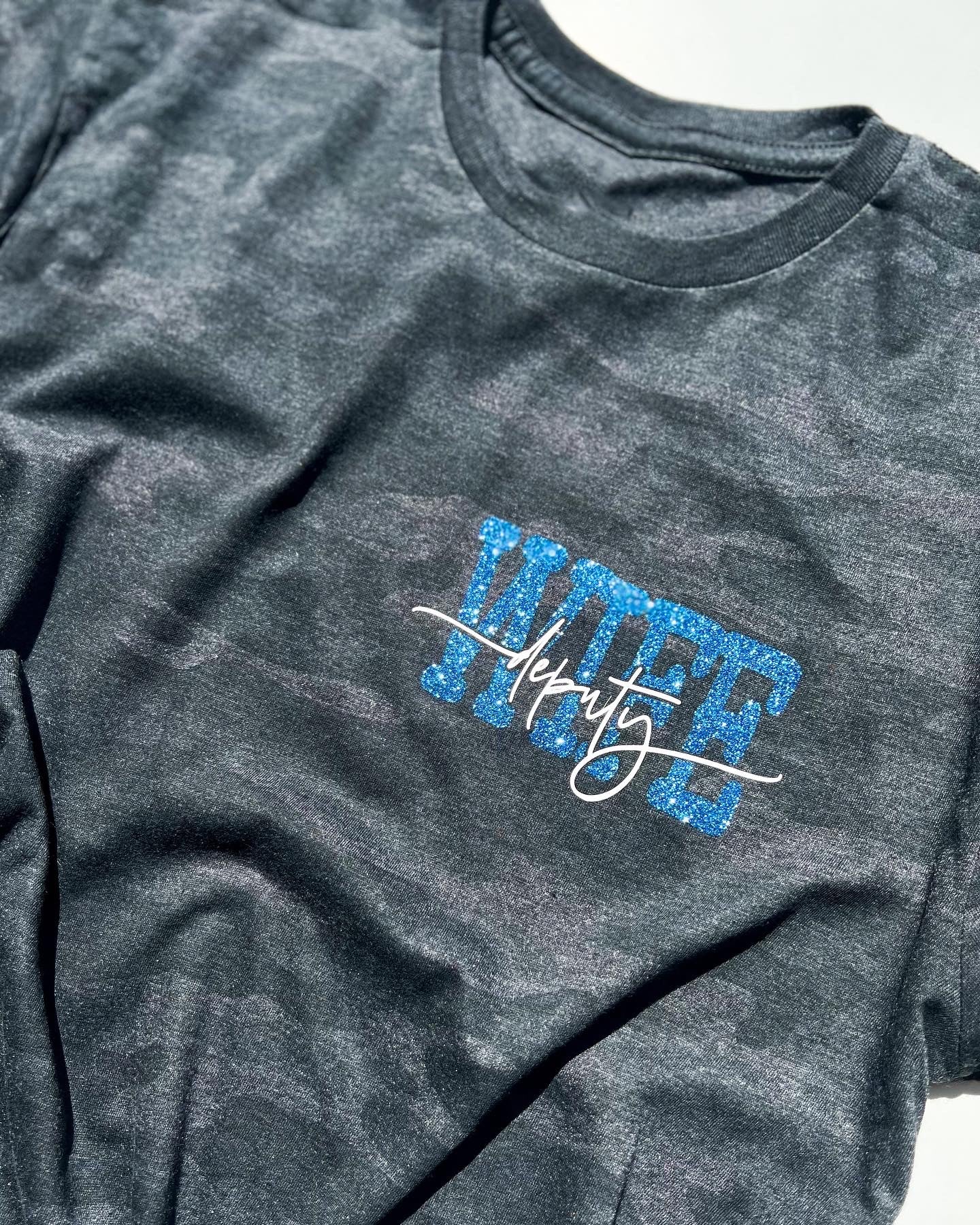 BLACK CAMO - 911 , FIRE , LAW ENFORCEMENT, NURSE POCKET DESIGN