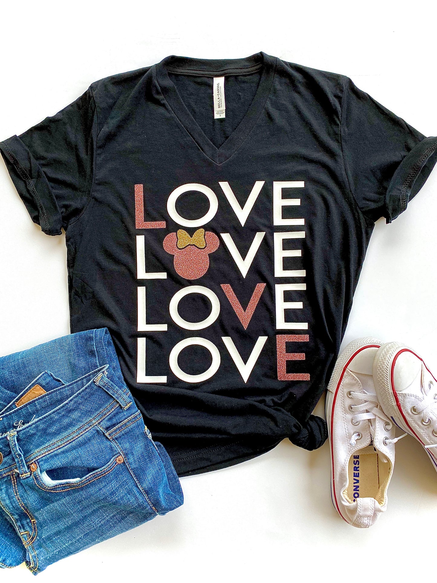 LOVE - Minnie - ROSE GOLD