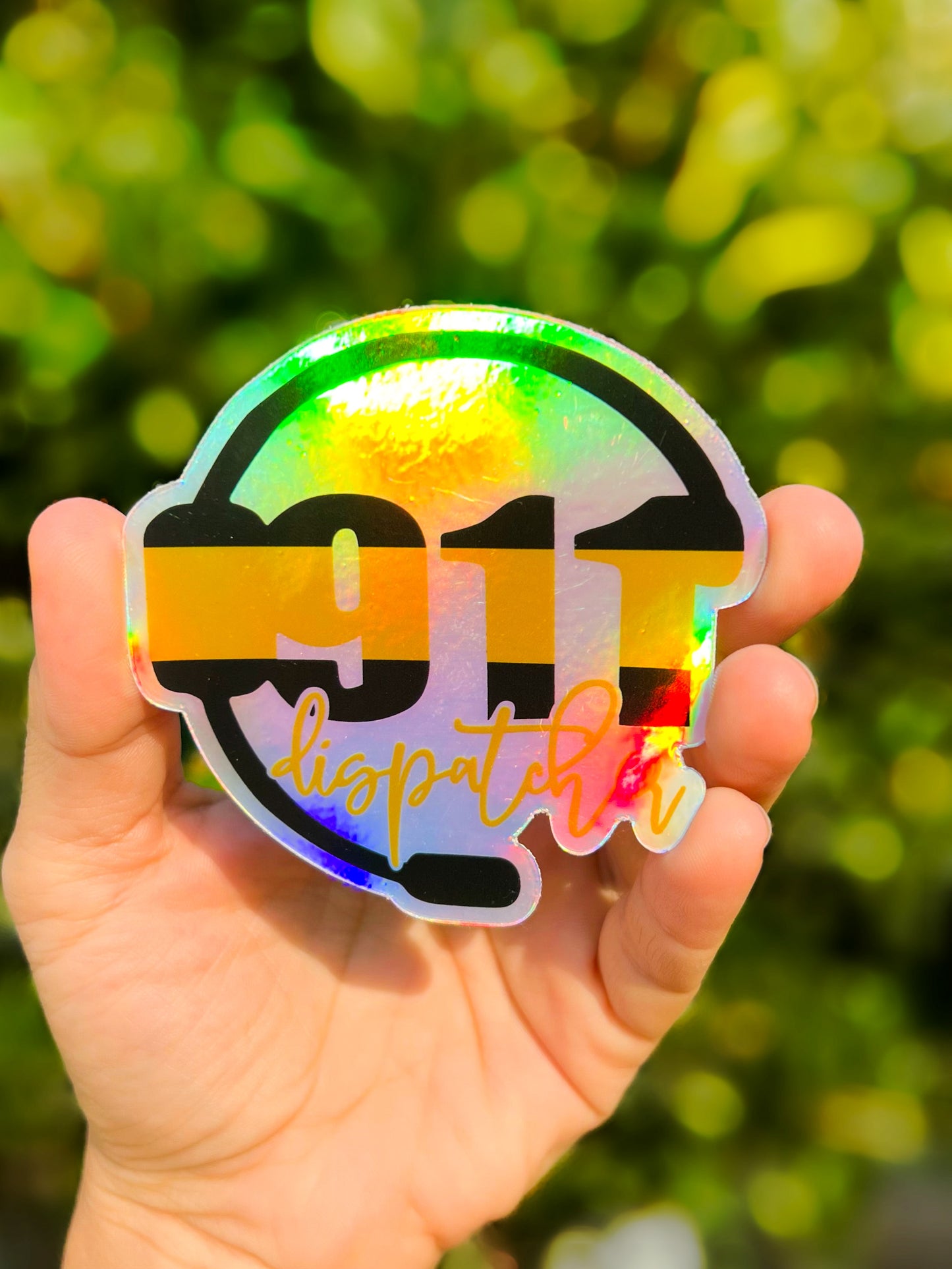 911 Dispatcher- STICKER