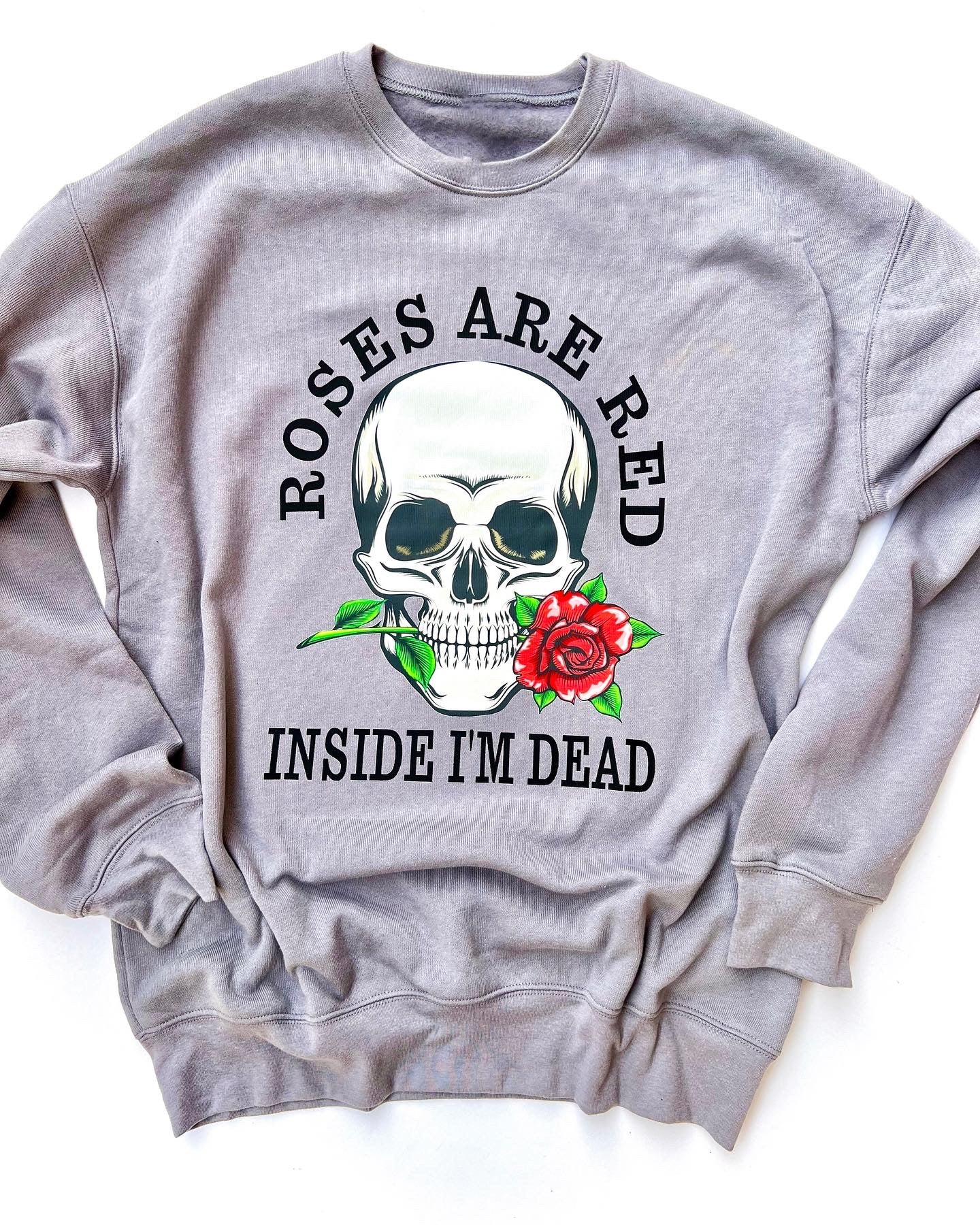 Roses are red, inside I'm dead