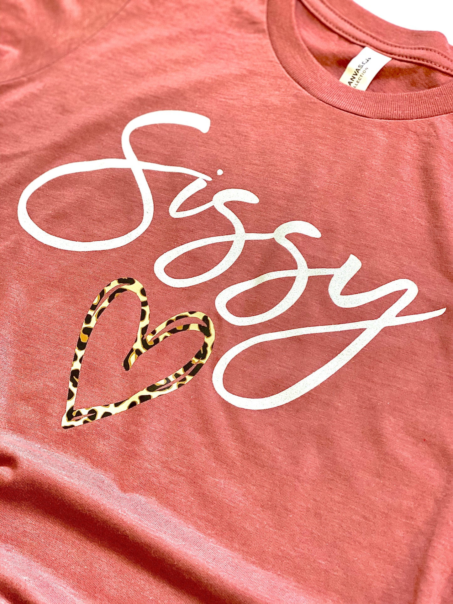 Sissy Leopard Heart