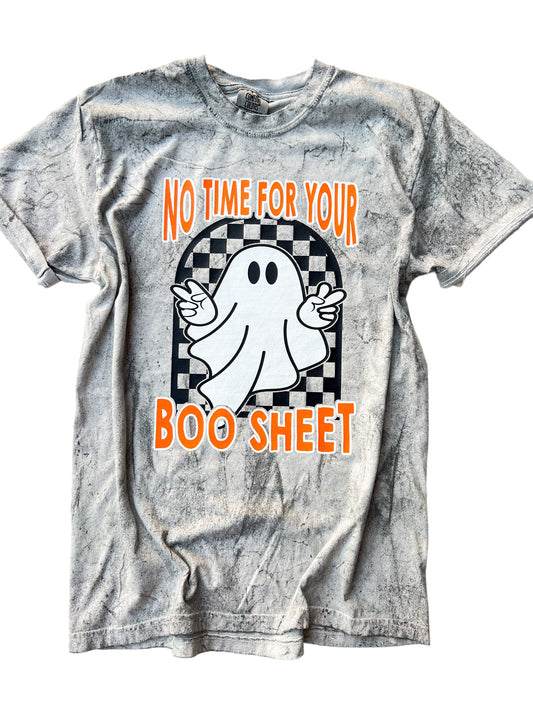 No time for your boo sheet