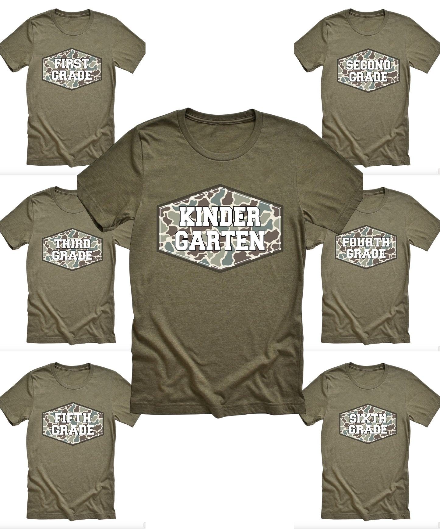 Back To School Camo- CUSTOMIZABLE