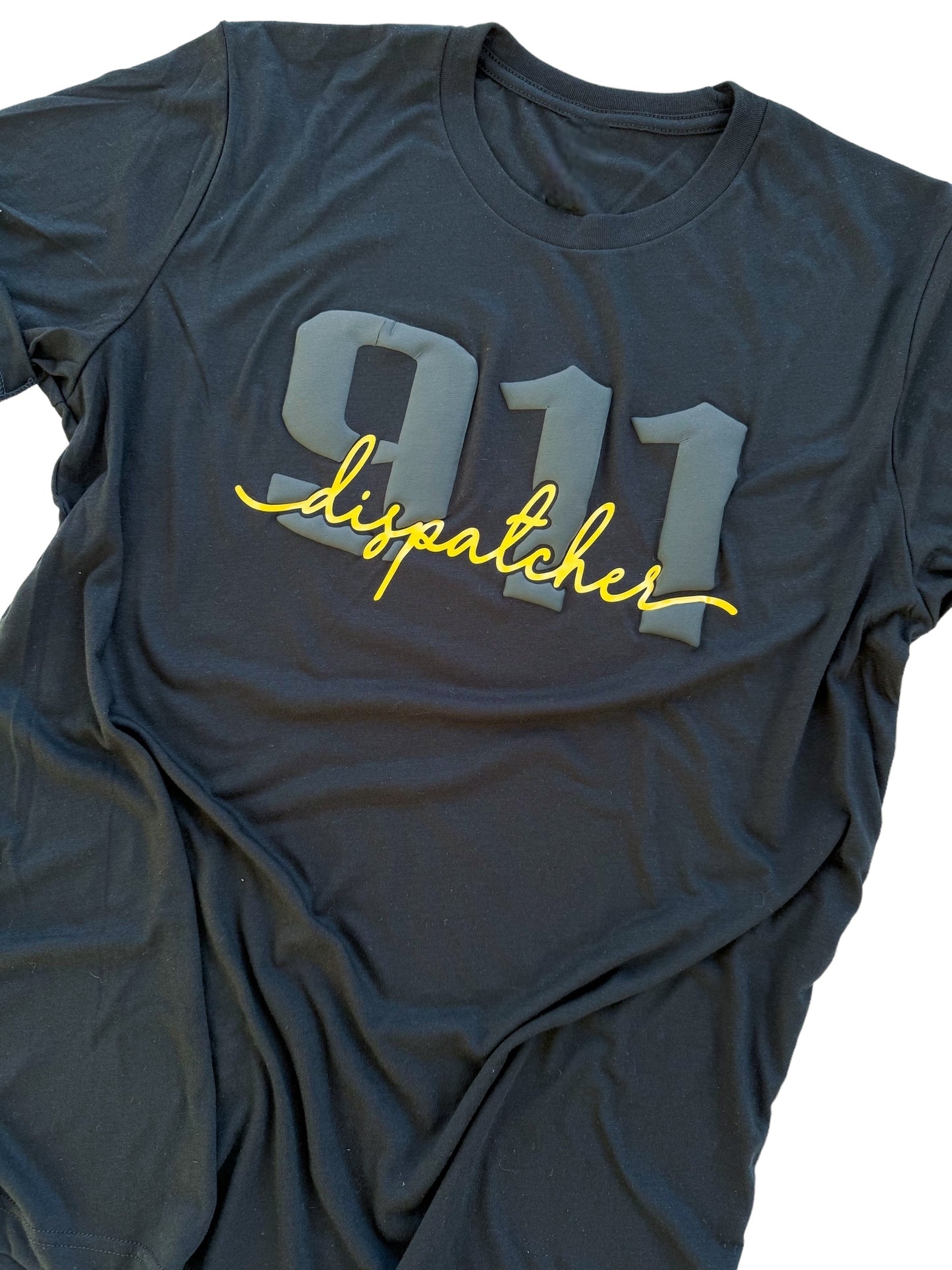 911 Dispatcher- Black Puff