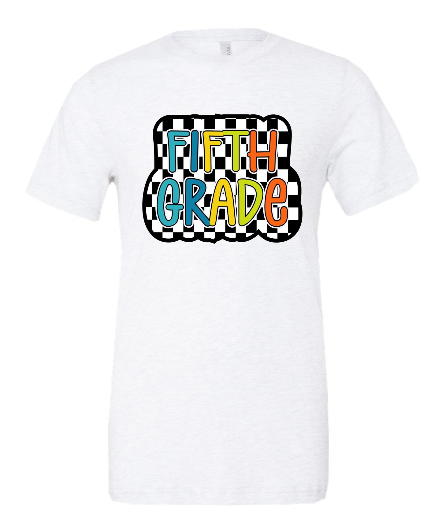 CHECKERED NEUTRAL SCHOOL GRADE