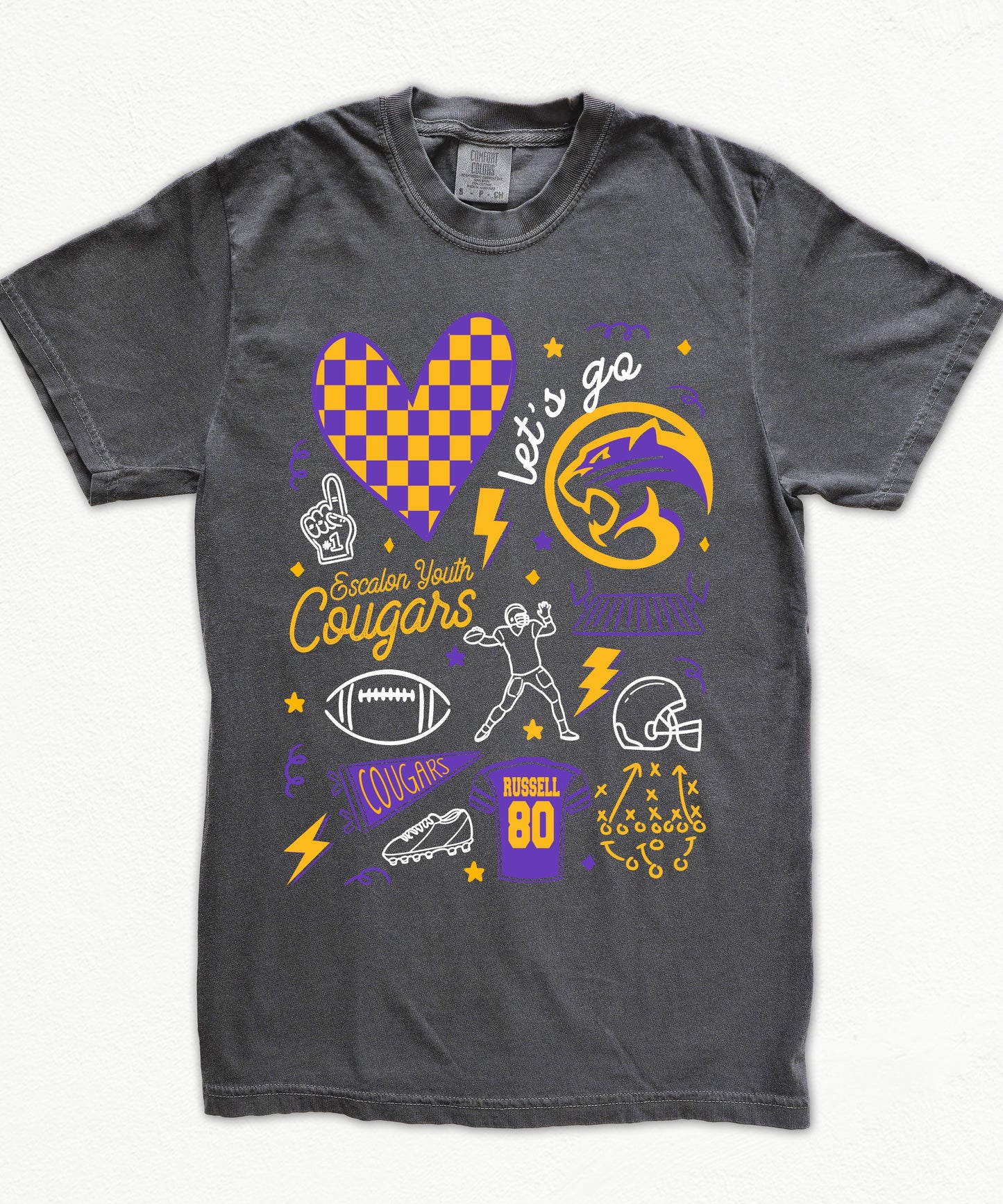 CUSTOMIZABLE Football Doodle