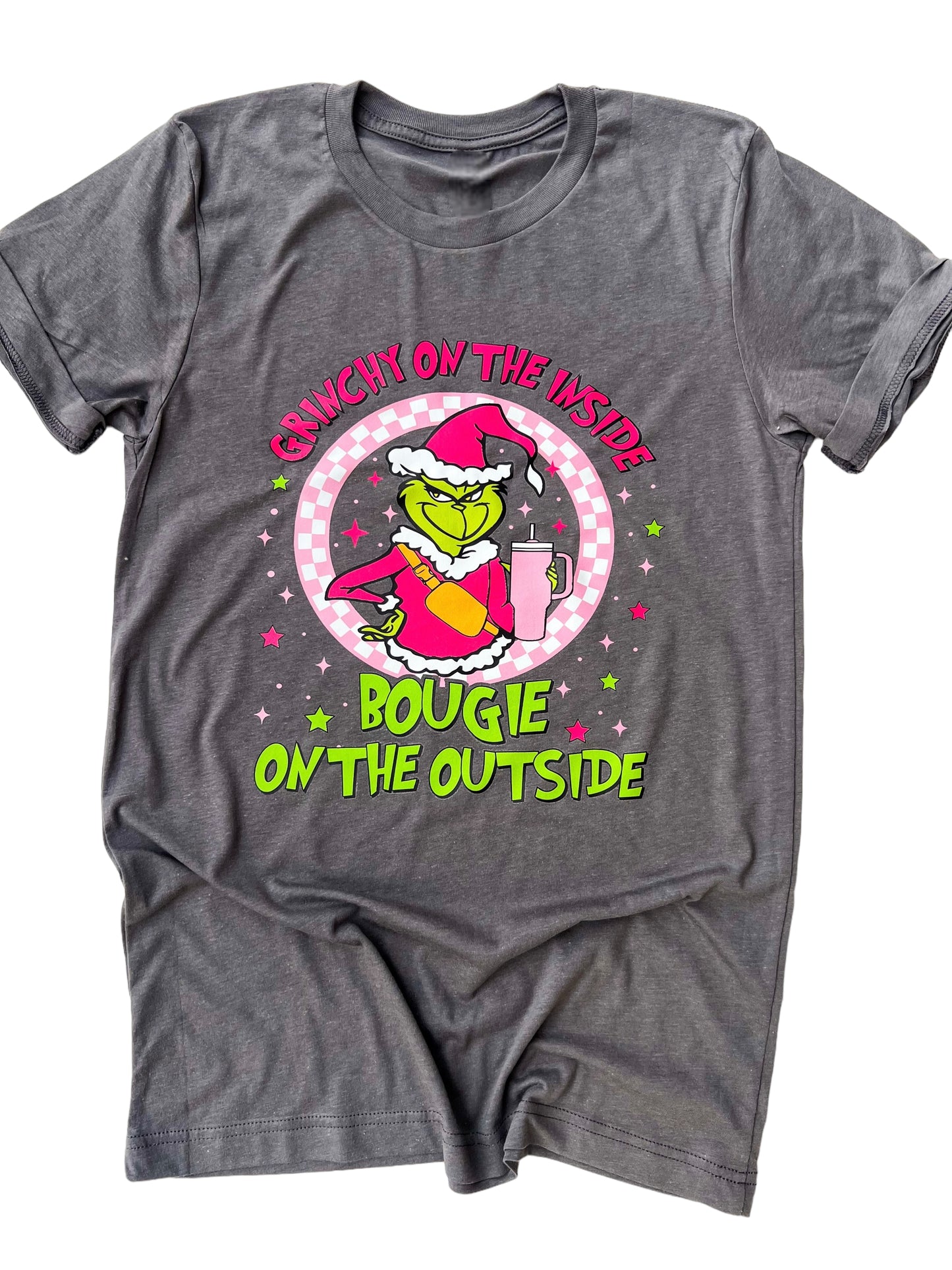 Grinchy on the inside, bougie on the outside