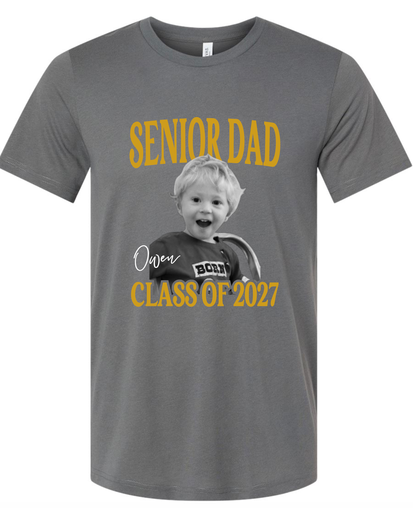 SENIOR _____ - PHOTO SHIRT - CUSTOMIZABLE