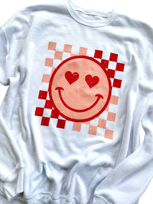 Smiley Face Checkered