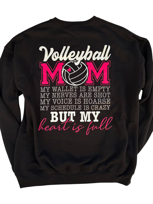 SPORTS _______ Mom- Heart is Full - Customizable