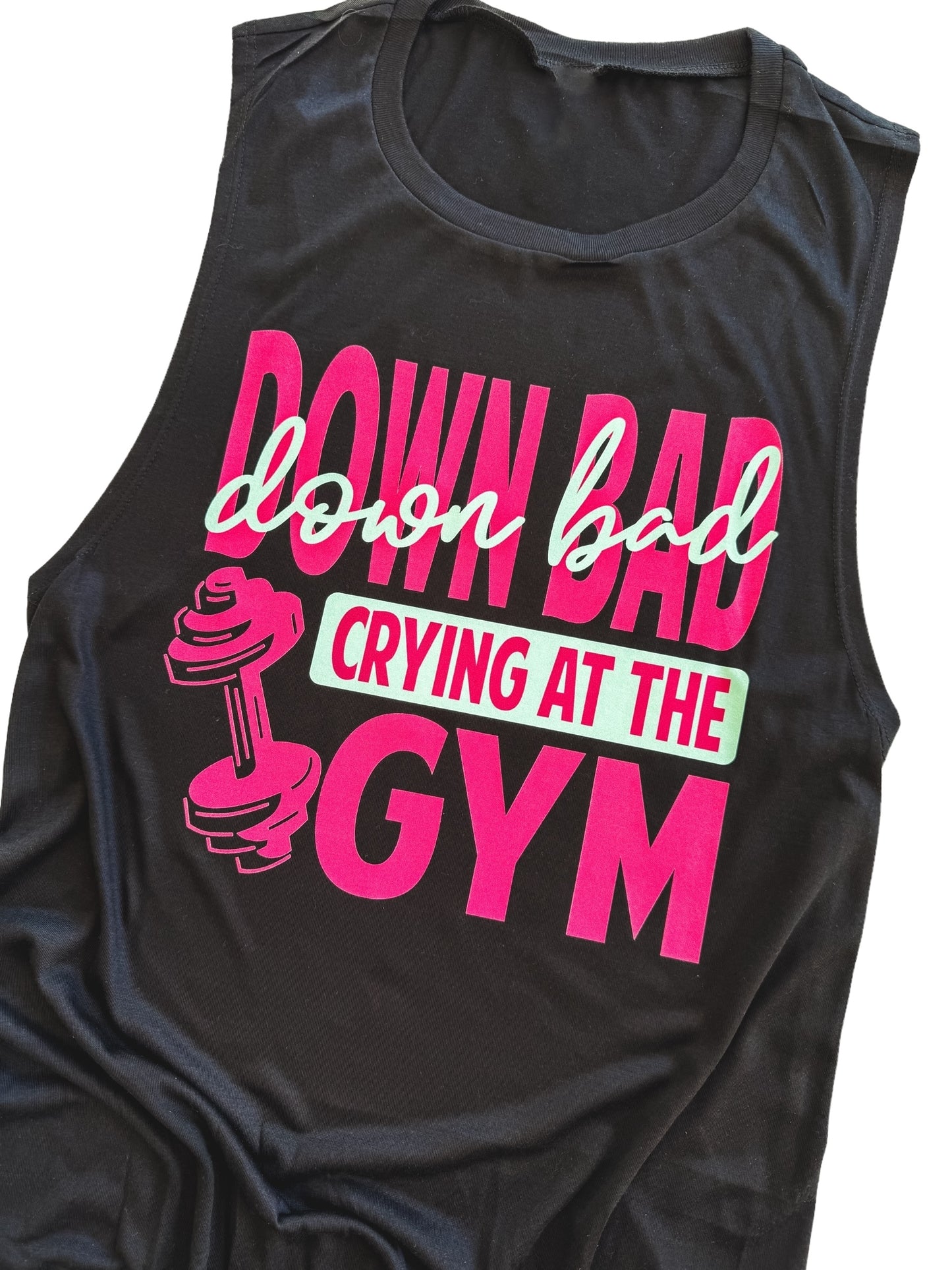 Down Bad Crying at the Gym