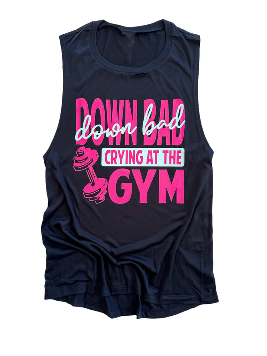 Down Bad Crying at the Gym