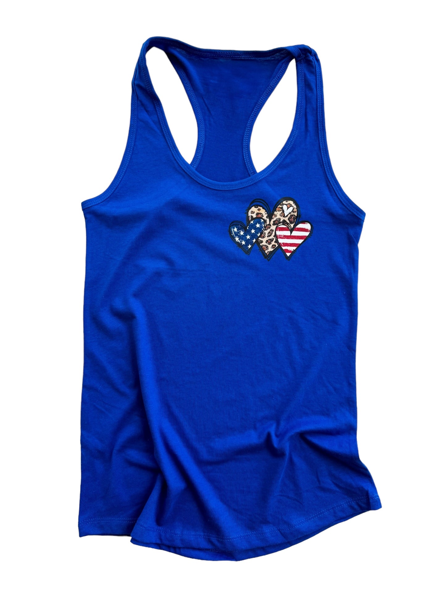 American Flag Hearts