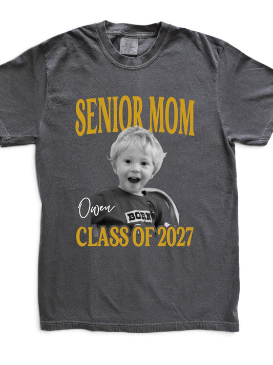 SENIOR _____ - PHOTO SHIRT - CUSTOMIZABLE