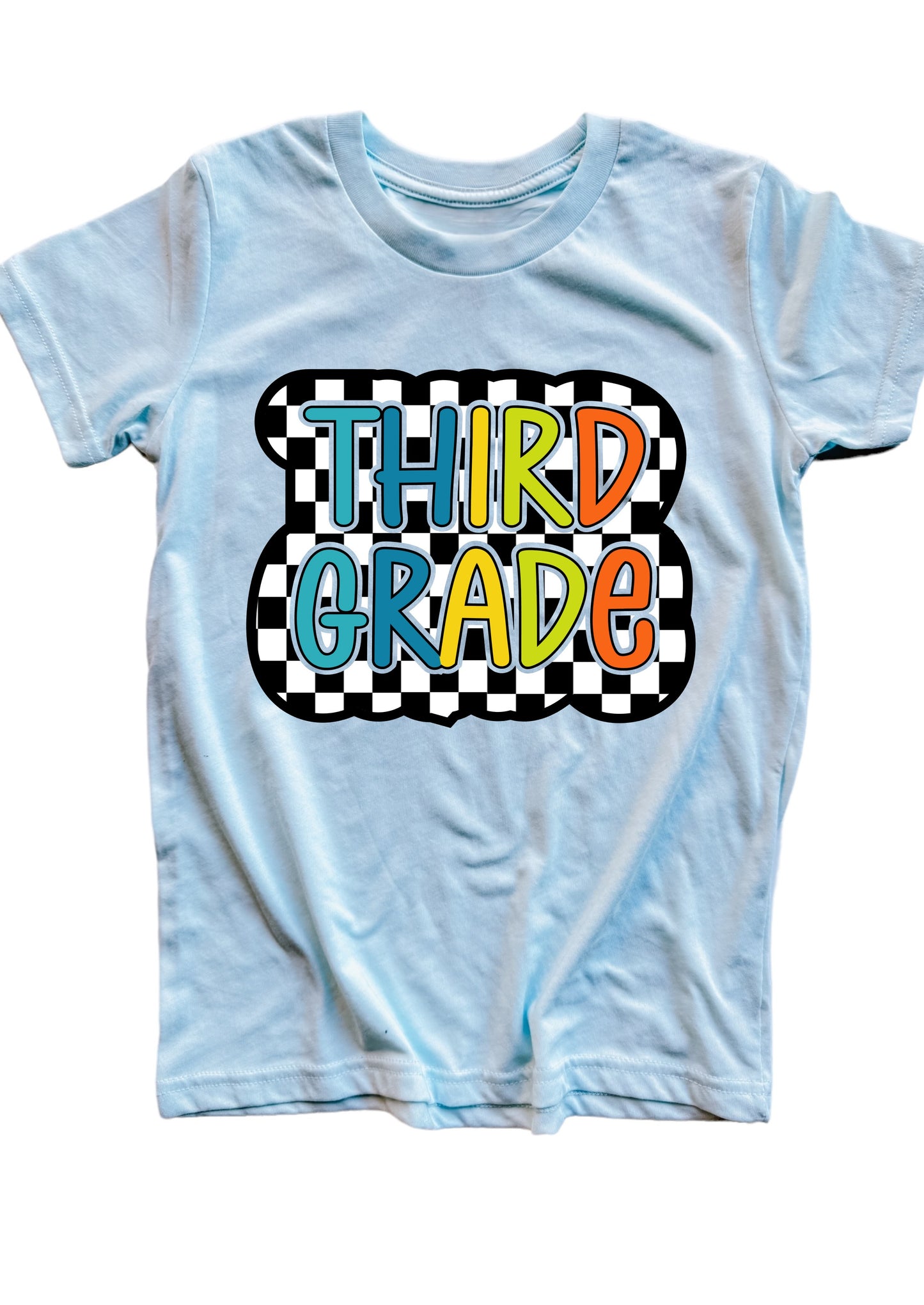 CHECKERED NEUTRAL SCHOOL GRADE