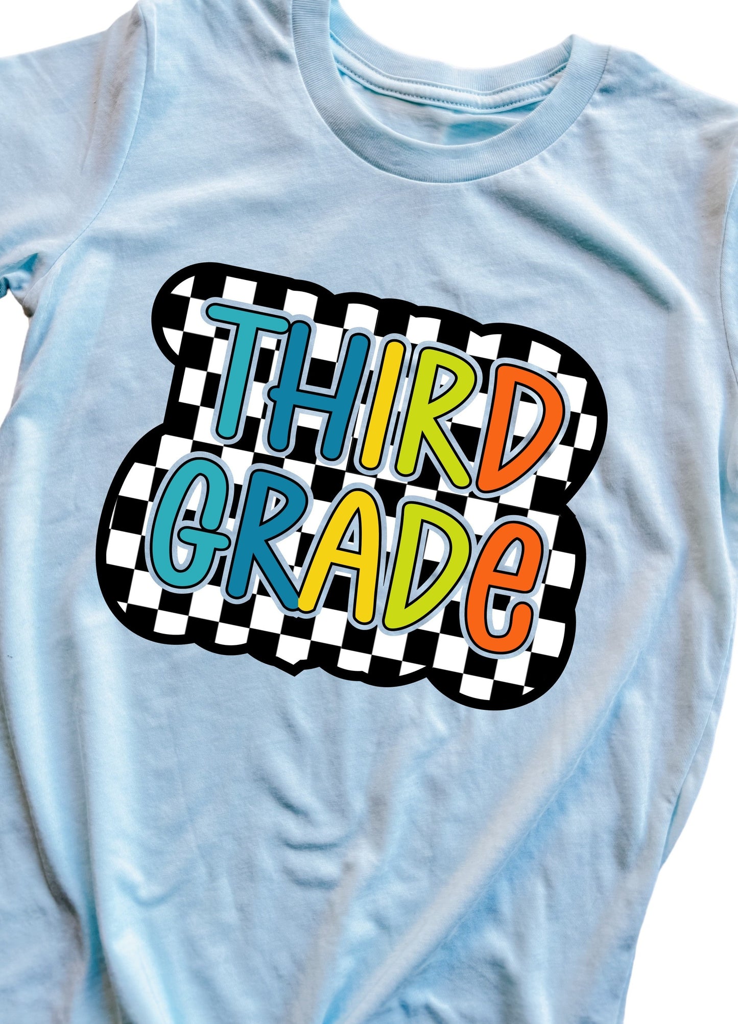 CHECKERED NEUTRAL SCHOOL GRADE