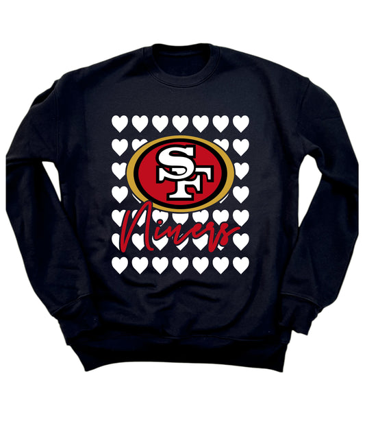San Francisco 49ers Heart