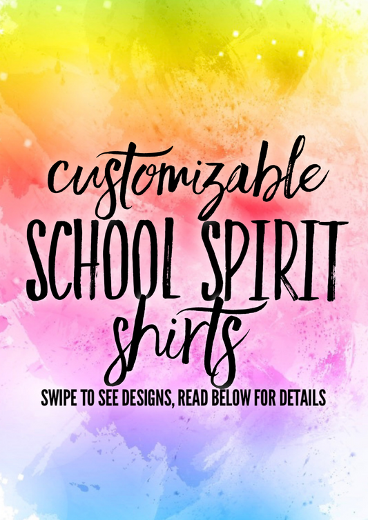 School Spirit Shirts