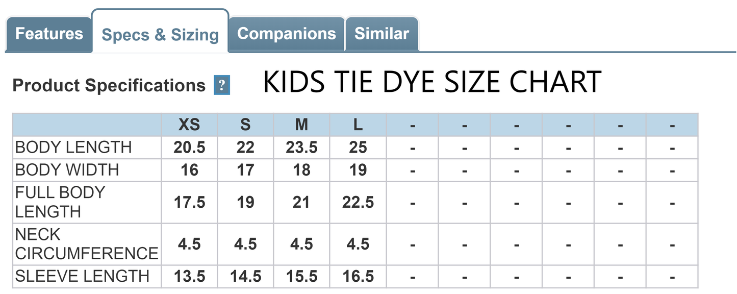 Cool kids club - YOUTH TIE DYE
