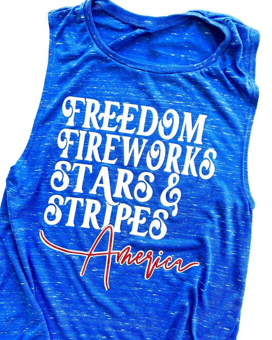 Freedom, Fireworks AMERICA