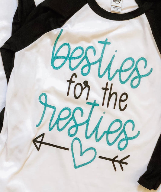Besties for the resties- TEAL DESIGN - KIDS
