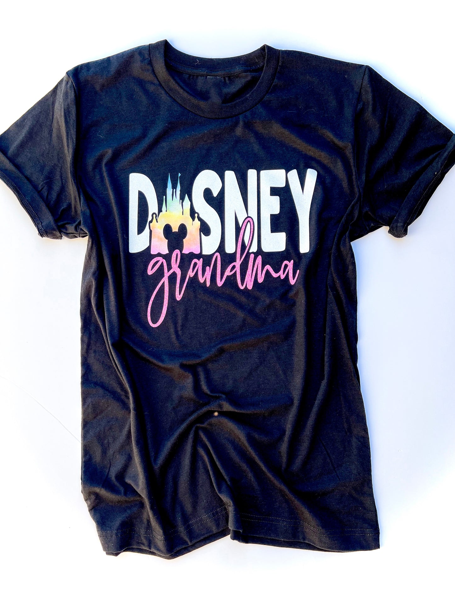 Disney MOM KID GIRL GRANDMA- BLACK SHIRTS