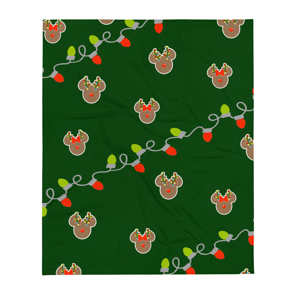 Magical Reindeer Light - GREEN BLANKET