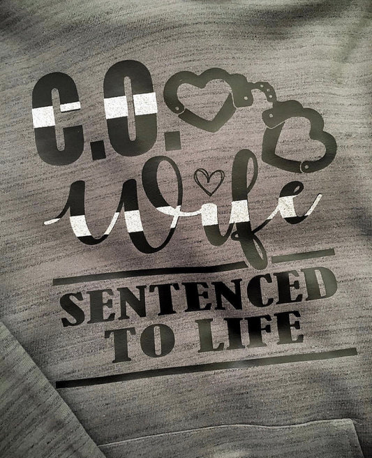 C.O. Wife - sentenced for life