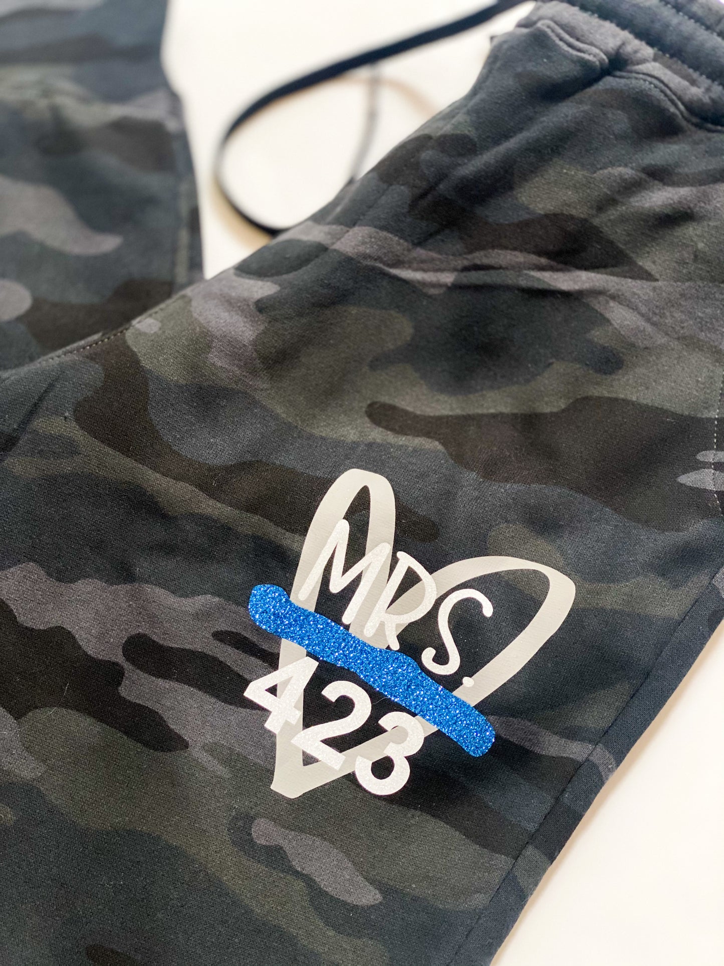 Mrs badge number joggers