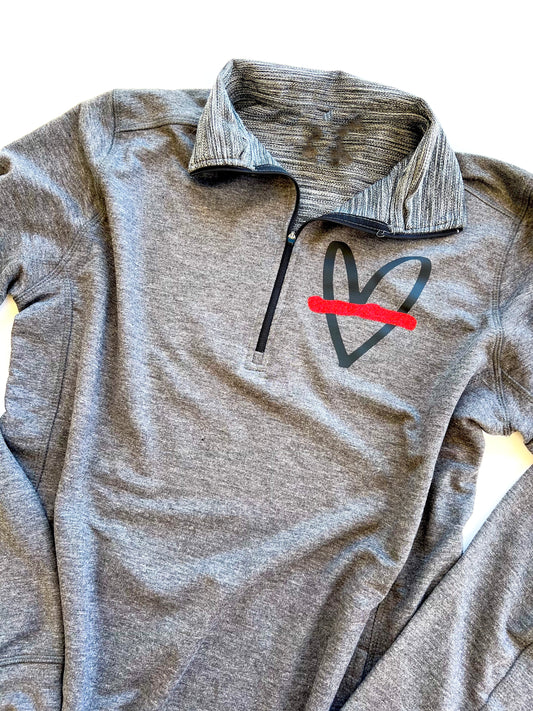 TRL Heart - Quarter Zip