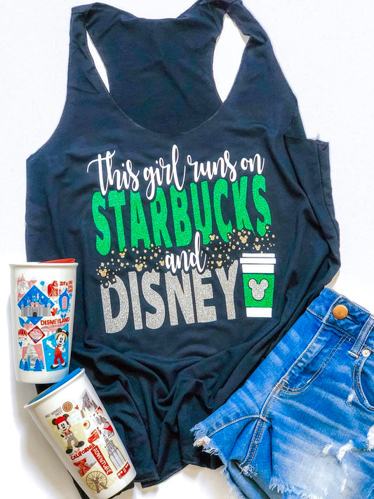 This girl runs on Disney and Starbucks