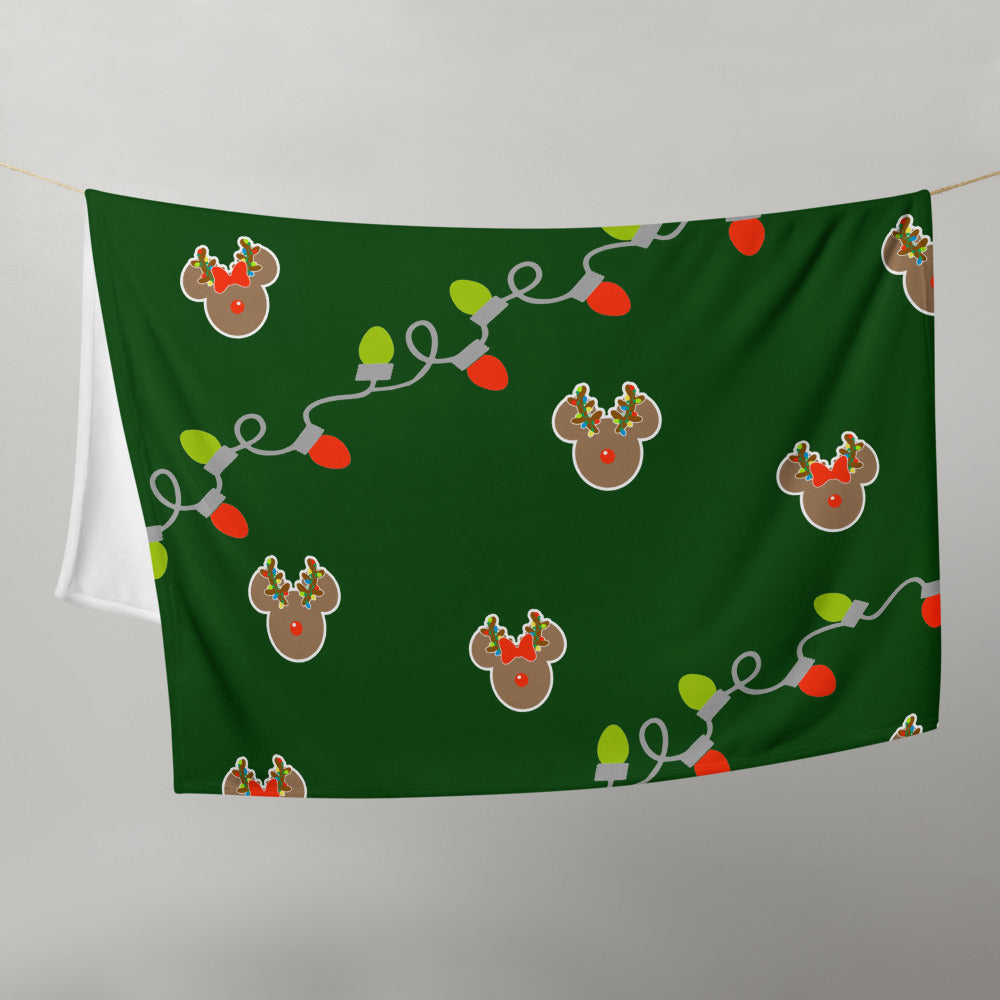 Magical Reindeer Light - GREEN BLANKET