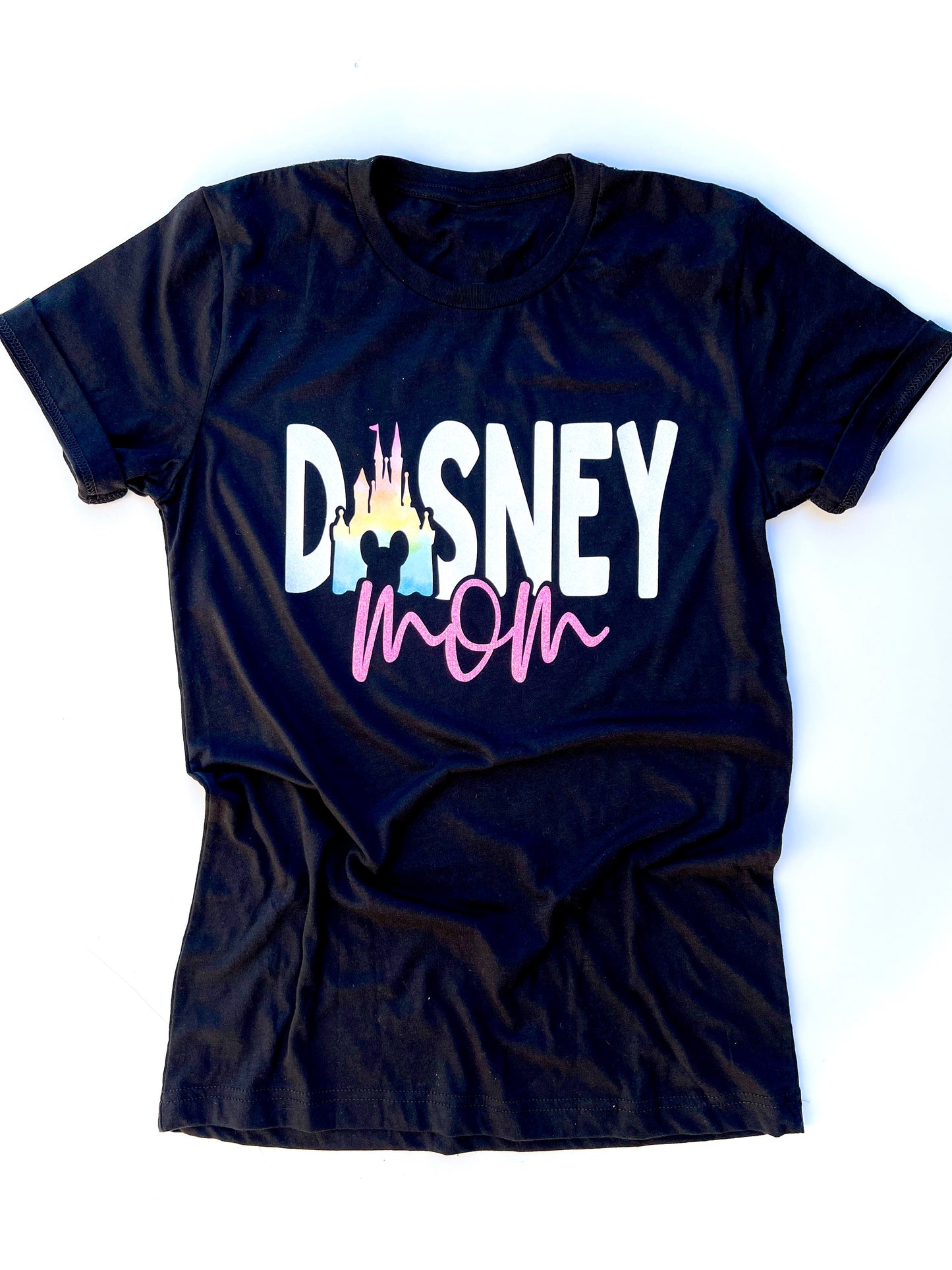 Disney MOM KID GIRL GRANDMA- BLACK SHIRTS
