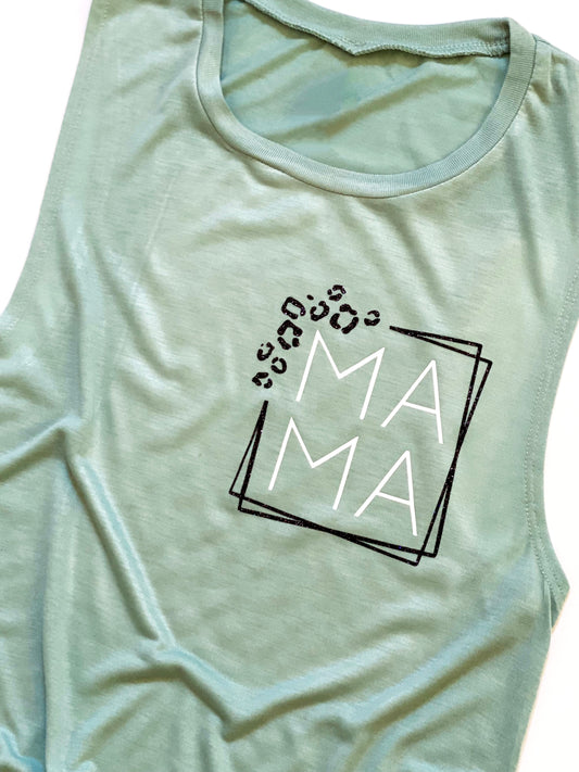 MAMA- POCKET DESIGN- leopard